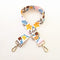 White Flowers Golden Buckle