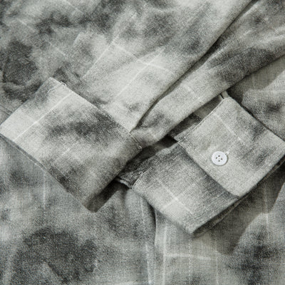 Camisa Suelta Tie-Dye Tinta para Hombre - Estilo Fresco y Moderno - Image 5