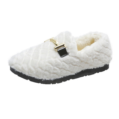Zapatos de Invierno Cálidos con Punta Redonda - Versátiles para Todo el Día - Image 15