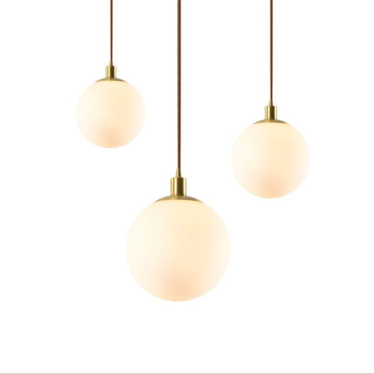 Lámpara Colgante Esférica de Cristal para Dormitorio - Image 4