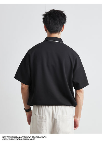Polo Manga Corta Versátil para Hombre - Camiseta Clásica Multiuso - Image 14