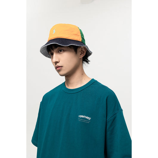 Camiseta Universitaria Retro Estilo Japonés Holgada Unisex - Image 2