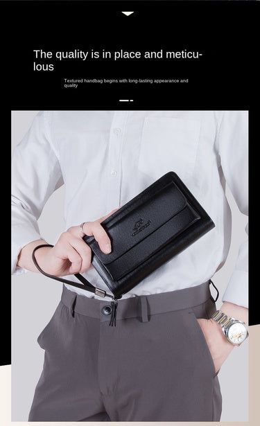 Portafolios Ejecutivo Doble Cierre Gran Capacidad para Hombre - Image 9