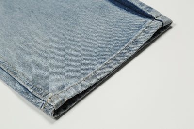 Jeans Casual Holgados con Costuras Decorativas - Estilo Urbano - Image 5