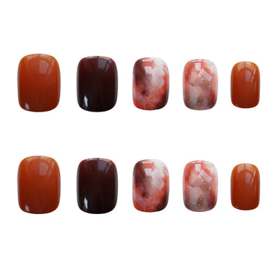 Uñas Postizas Adhesivas Efecto Ballet Esmerilado - Manicura Perfecta Lista para Usar - Image 6
