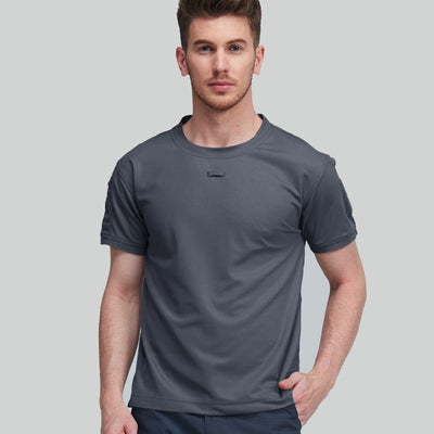 Playera Deportiva Tech Fabric Primavera-Verano para Hombre, Cuello Redondo, Secado Rápido - Image 13