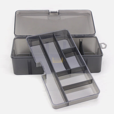 Caja Organizadora Transparente Doble Capa para Accesorios de Bicicleta - Image 8