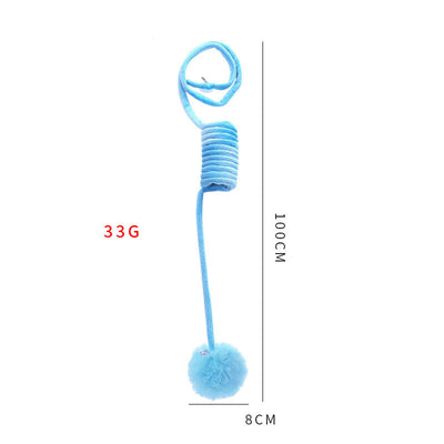 Juguete Interactivo para Gatos con Ventosa y Bola de Pelo - Image 6