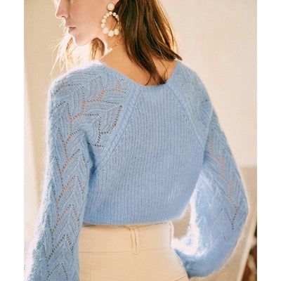 Suéter de Mohair con Mangas Farol Largas - Image 7