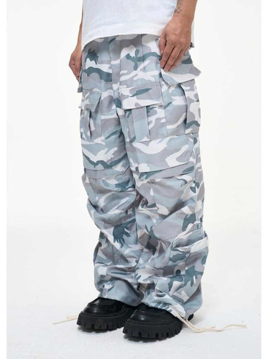 Pantalones Tácticos Camuflaje con Múltiples Bolsillos - Estilo Paracaidista Hombre - Image 5