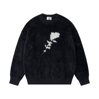 Suéter Tipo Pullover Unisex en Jacquard con Textura Afelpada - Image 3