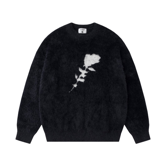 Suéter Tipo Pullover Unisex en Jacquard con Textura Afelpada - Image 3