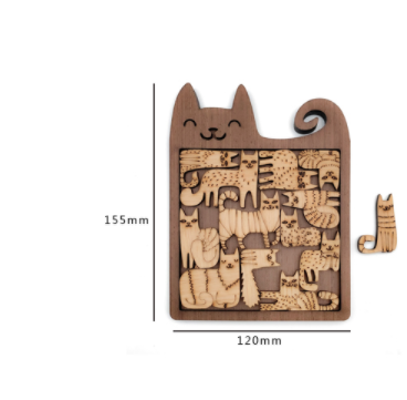 Puzzle Gatito Alien Desafiante - Juego de Ingenio para Mentes Creativas - Image 7