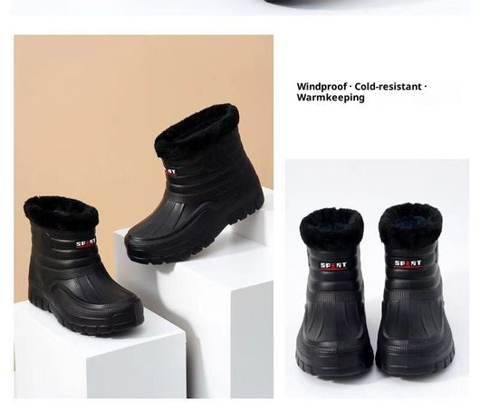 Botas de Trabajo Impermeables con Forro Térmico para Hombre - Image 19