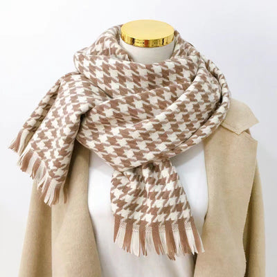 Bufanda Reversible de Lana Gruesa para Otoño e Invierno - Image 21