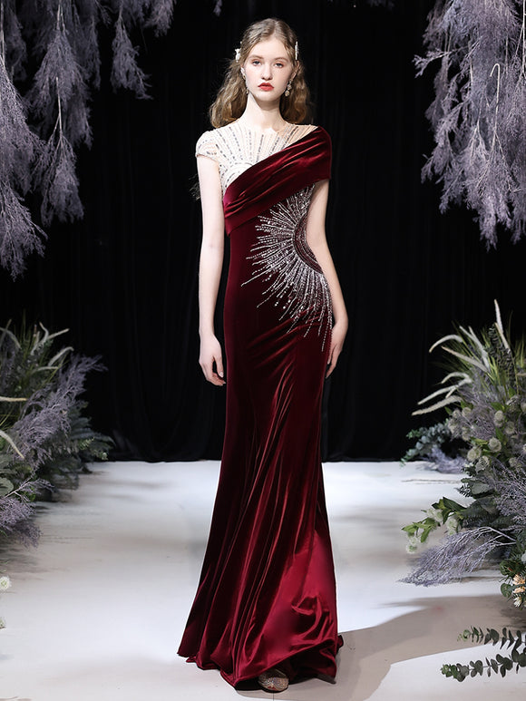 Vestido de Noche Sirena Elegante para Mujer