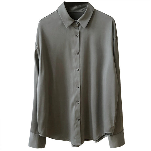 Blusa Blanca Retro para Primavera y Otoño - Image 4
