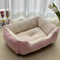 Cama Cuadrada Térmica para Gatos - Nido Acogedor Invierno