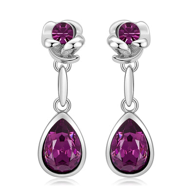 Aretes de Rosa Europeos y Americanos - Diseño Minimalista y Elegante - Image 5