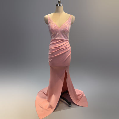 Vestido de Noche Elegante Ajustado con Cola Sirena - Image 15