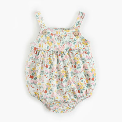 Body de Algodón con Tirantas para Bebé Niña - Diseño Floral - Image 3