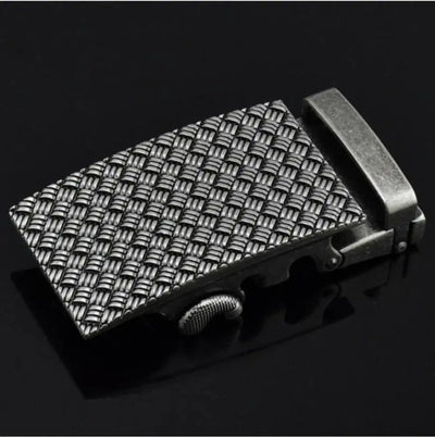 Cinturón de Cuero para Hombre con Hebilla Automática de Aleación - Image 10