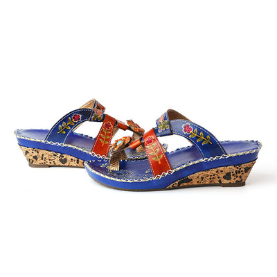 Sandalias Étnicas para Mujer con Tacón Medio Ligero - Image 25