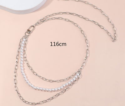 Cadena de Cintura Perla Yoga Minimalista - Accesorio Versátil y Elegante - Image 6