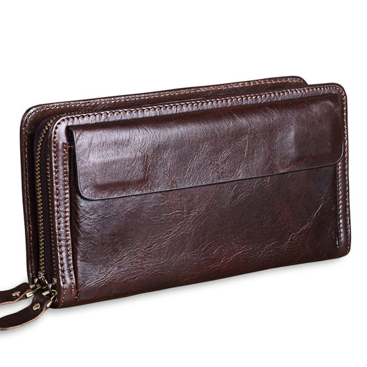 Billetera Ejecutiva de Cuero para Hombre con Bolsillo Frontal - Image 10