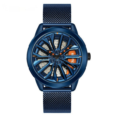 Reloj de Hombre Rueda de la Fortuna - Diseño Trendy con Energía de Buena Suerte - Image 10