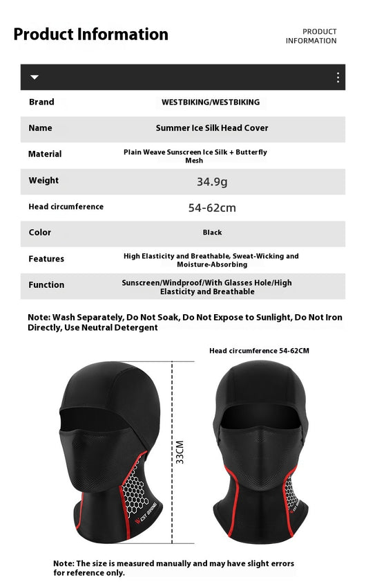 Casco Integral para Moto con Protección Solar y Seda de Hielo - Image 6