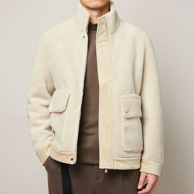 Chaqueta de Invierno para Hombre con Cuello de Pie - Abrigo Cálido Grueso Estilo Casual - Image 7