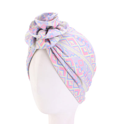 Sombrero Bandana de Algodón con Estampado Floral - Image 11