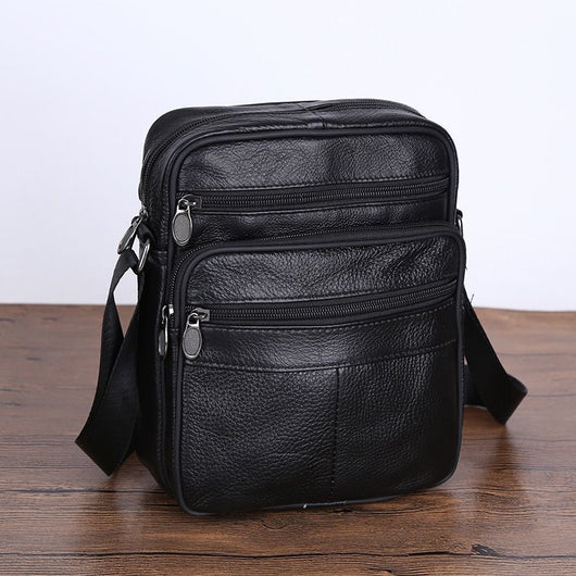 Bolsa de Cuero para Hombre Crossbody Casual y Elegante - Image 6