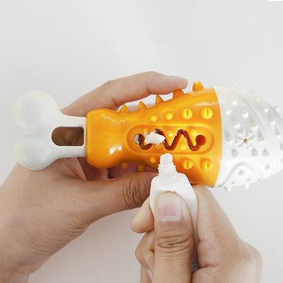 Juguete Limpiador Dental para Perros con Forma de Pata de Pavo - Image 13