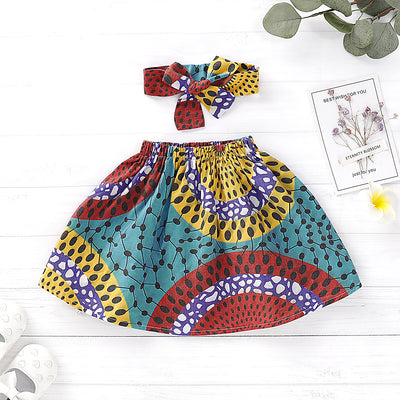 Falda Infantil Estampado Étnico - Image 7