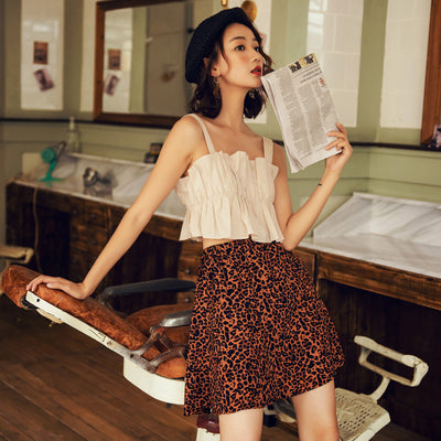 Blusa Fruncida Hombros Descubiertos para Playa y Vacaciones de Verano - Image 6