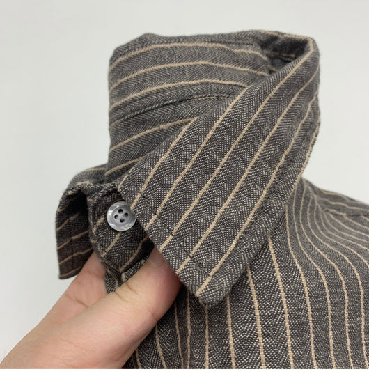 Abrigo Lino Retro Europeo Talla Grande - Image 24