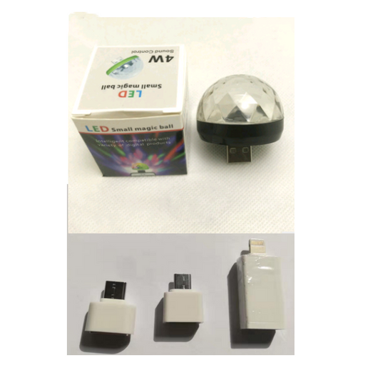 Luz de Escena Mágica RGB con Control por Voz y USB - Image 28