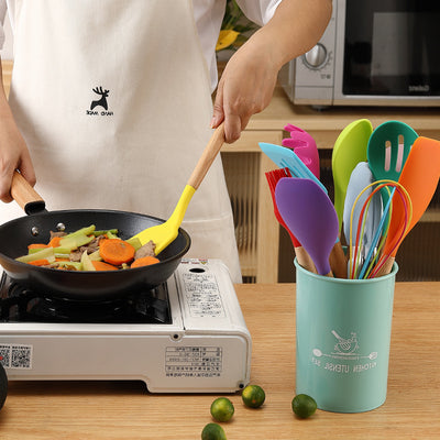 Set de Utensilios de Cocina en Silicona Resistente al Calor - Antiadherente y Duradero - Image 11