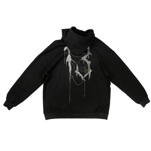 Suéter de Perforación Spider Dark Wind para Hombre - Estilo Europeo - Image 9
