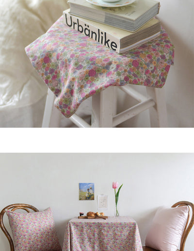 Delantal de Cama Estampado en Algodón y Lino - Image 15
