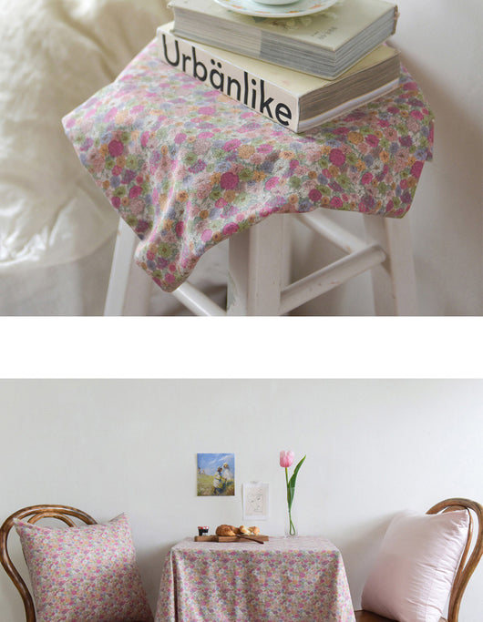 Delantal de Cama Estampado en Algodón y Lino - Image 15