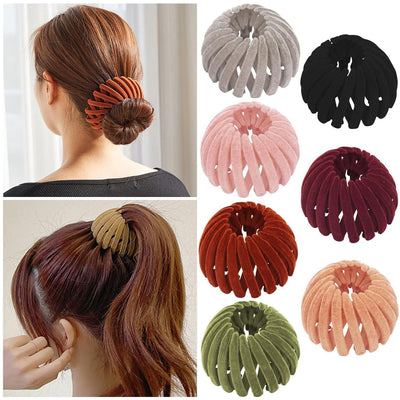 Anillo para Cabello y Horquillas Tipo Nido - Sujetador de Pelo - Image 43