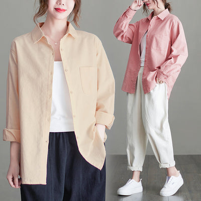 Blusa de Algodón Versátil y Cómoda para Combinar - Image 12