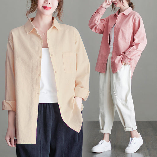Blusa de Algodón Versátil y Cómoda para Combinar - Image 12