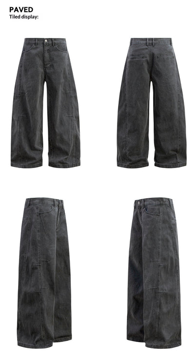 Pantalones Casuales Hombre Estilo Vintage Desgastado - Image 9
