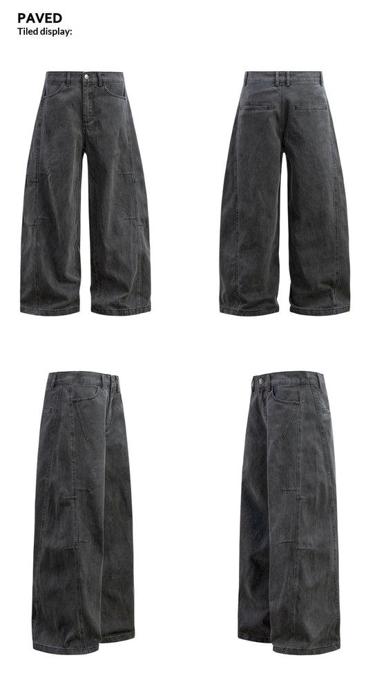 Pantalones Casuales Hombre Estilo Vintage Desgastado - Image 9