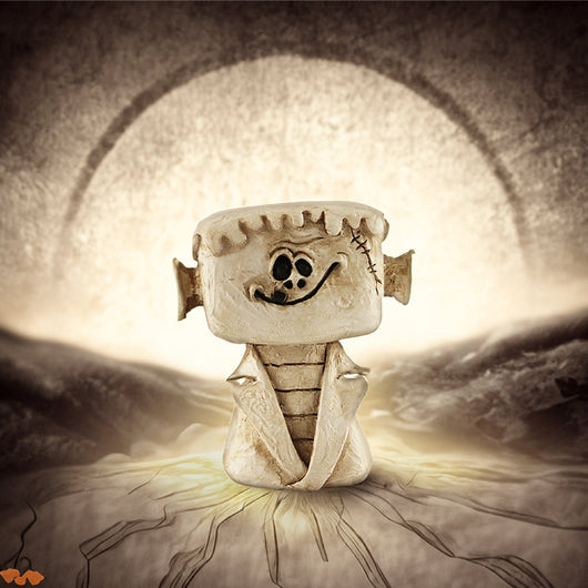 Adorno de Calabaza y Fantasma para Escritorio en Halloween - Image 4