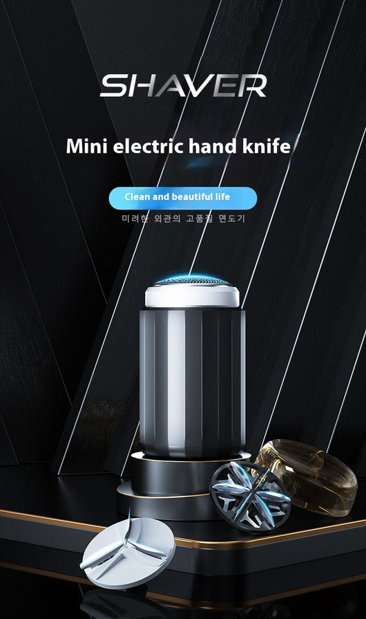 Afeitadora Eléctrica Portátil Mini con 6 Cuchillas y Sistema de Carga Rápida - Image 12